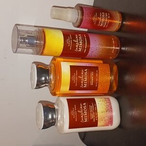 BBW Sunshine mimosa 4pc set
